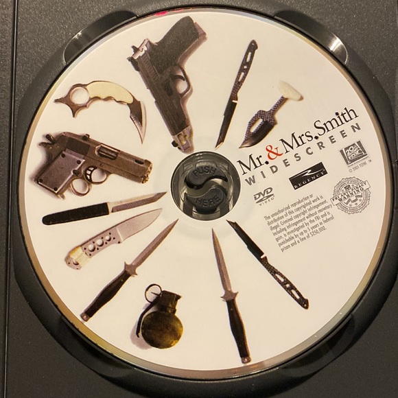 Mr. and Mrs. Smith (DVD, 2009, Widescreen) - Picture 5 of 6